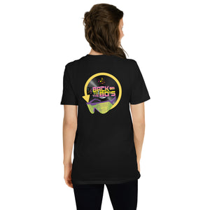Black Short-Sleeve Unisex T-Shirt - Back To The 80's - Cancun Reunion May 2024 - Gildan 64000 Softstyle Tshirt