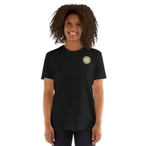 Black Short-Sleeve Unisex T-Shirt - Back To The 80's - Cancun Reunion May 2024 - Gildan 64000 Softstyle Tshirt