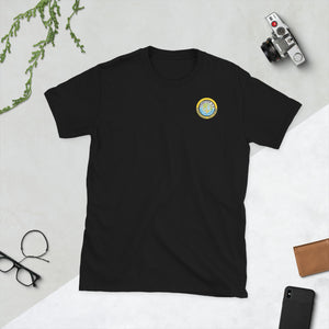 Black Short-Sleeve Unisex T-Shirt - Back To The 80's - Cancun Reunion May 2024 - Gildan 64000 Softstyle Tshirt