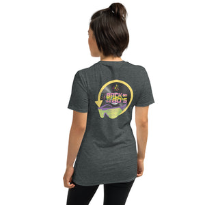 Short-Sleeve Unisex Softstyle T-Shirt -Back To the  80's Cancun Reunion May 2024 - "Unisex  Softstyle Gildan 64000 "