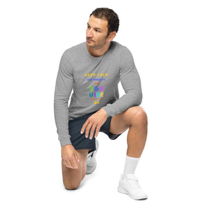 Unisex Long Sleeve Tee - Keep Calm And Embrace The XGO VIBE Hands Up Baby!
