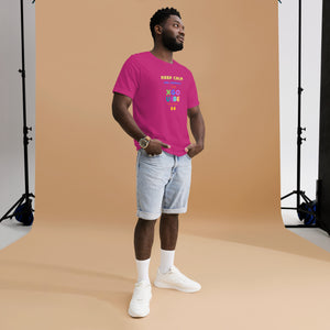 Unisex t-shirt - Keep Calm And Embrace The XGO Vibe - Hands Up Baby!