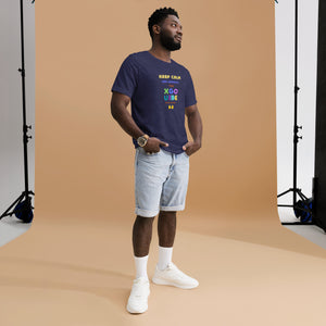 Unisex t-shirt - Keep Calm And Embrace The XGO Vibe - Hands Up Baby!