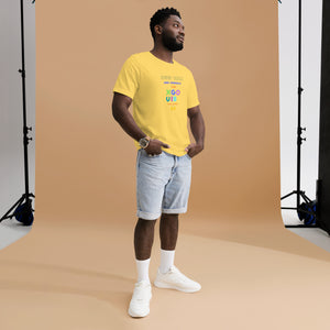 Unisex t-shirt - Keep Calm And Embrace The XGO Vibe - Hands Up Baby!