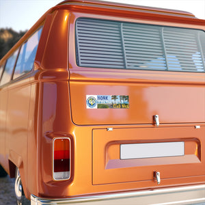 Bumper Stickers - " Honk If You Have Been To A Club Med - Forever GO