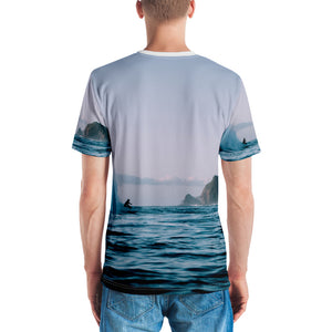 EAT, SLEEP. BEACH, REPEAT - THE G.O. LIFE STYLE MEN'S T-SHIRT