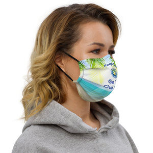 Forever GO Mask - Keep Calm Go To Club Med Reusable Premium face mask
