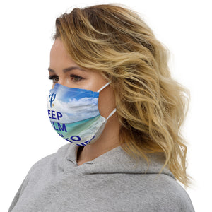 Keep Calm and Go To Club Med Reusable Premium face mask