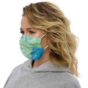 This Mask Is My Contribution Towards A Healthier World Premium Reusable Face Mask -Unisex