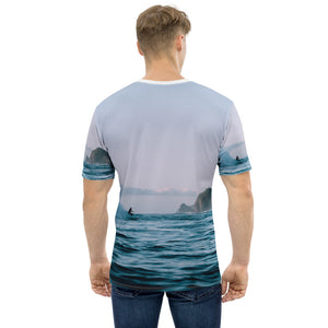 EAT, SLEEP. BEACH, REPEAT - THE G.O. LIFE STYLE MEN'S T-SHIRT