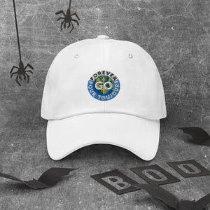 Dad hat  - Comfy Unisex hats with adjustable strap - Featuring Forever GO Embroidery Patch