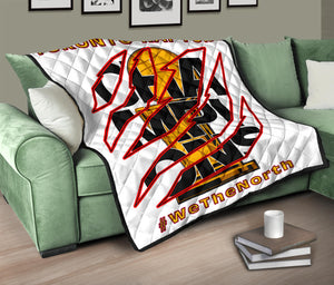 Toronto Raptors Quilt Black
