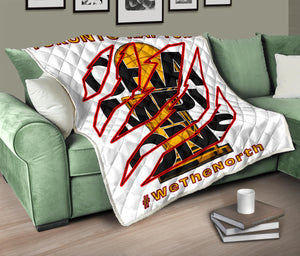 Toronto Raptors Premium Quilt White