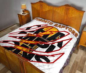Toronto Raptors Premium Quilt White