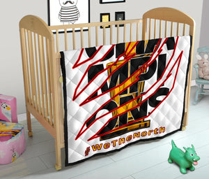 Toronto Raptors Quilt Black