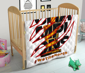 Toronto Raptors Premium Quilt White