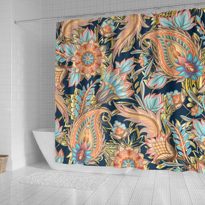 Romantic Paisley Shower Curtain