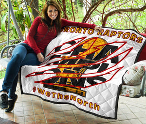 Toronto Raptors Quilt Black