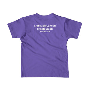Club Med Cancun Cancun THE Reunion-  Kids- Future G.O. Short sleeve kids t-shirt
