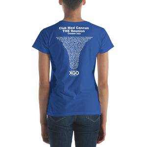 Club Med Cancun Cancun THE Reunion - Women's short sleeve t-shirt