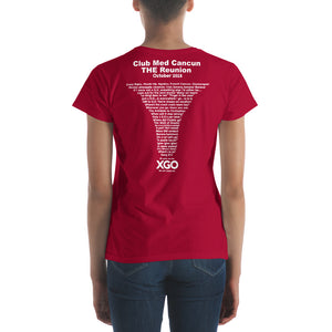 Club Med Cancun Cancun THE Reunion - Women's short sleeve t-shirt