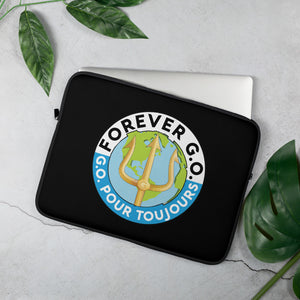 Forever G.O. For Toujours Super Soft Laptop Sleeve To protect any notebooks and iPads . Available size in 13.5" and 14 3/4".