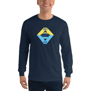 Once A GO Always A GO - Long Sleeve T-Shirt -  The perfect companion to keep you warm