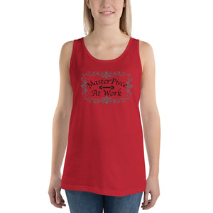 Masterpiece at Work- Unisex  Tank Top - Super comfortable shirt, perfect for fitness or any occasion