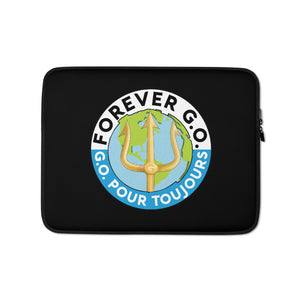 Forever G.O. For Toujours Super Soft Laptop Sleeve To protect any notebooks and iPads . Available size in 13.5" and 14 3/4".