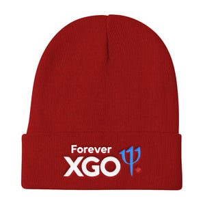 Forever XGO Knit Beanie -Embroidered- Great for Any Club Med Outdoor Enthusiast!