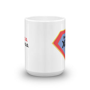 Forever XGO Super Hero Mug - A Perfect Way to Super Start your Day! Mug 15 oz Mug -Dishwasher and microwave safe