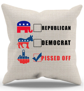 Pissed Off Pillow Case