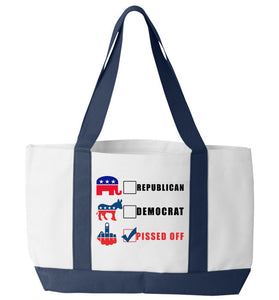 Pissed Off Tote Bag