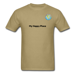 Unisex Classic T-Shirt  Forever GO -My Happy Place - khaki