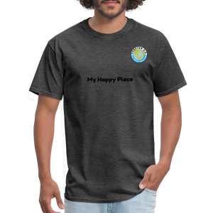 Unisex Classic T-Shirt  Forever GO -My Happy Place - heather black