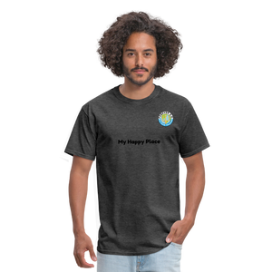 Unisex Classic T-Shirt  Forever GO -My Happy Place - heather black