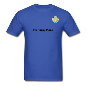Unisex Classic T-Shirt  Forever GO -My Happy Place - royal blue