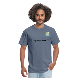 Unisex Classic T-Shirt  Forever GO -My Happy Place - denim