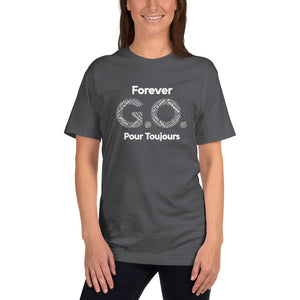 Unisex Jersey T-Shirt - Forever GO Reunion 2022 - Print front & back. (A Portion of the sale going to Charity Fund)