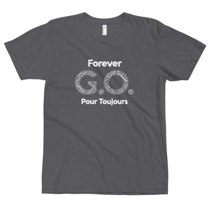 Unisex Jersey T-Shirt - Forever GO Reunion 2022 - Print front & back. (A Portion of the sale going to Charity Fund)