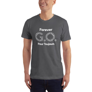 Unisex Jersey T-Shirt - Forever GO Reunion 2022 - Print front & back. (A Portion of the sale going to Charity Fund)