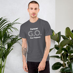 Unisex Jersey T-Shirt - Forever GO Reunion 2022 - Print front & back. (A Portion of the sale going to Charity Fund)