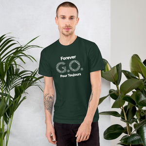 Unisex Jersey T-Shirt - Forever GO Reunion 2022 - Print front & back. (A Portion of the sale going to Charity Fund)