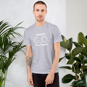 Unisex Jersey T-Shirt - Forever GO Reunion 2022 - Print front & back. (A Portion of the sale going to Charity Fund)