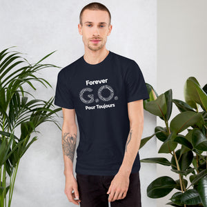 Unisex Jersey T-Shirt - Forever GO Reunion 2022 - Print front & back. (A Portion of the sale going to Charity Fund)