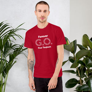 Unisex Jersey T-Shirt - Forever GO Reunion 2022 - Print front & back. (A Portion of the sale going to Charity Fund)