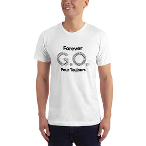 Unisex Jersey T-Shirt - Forever GO Reunion 2022 - Print front & back. (A Portion of the sale going to Charity Fund)