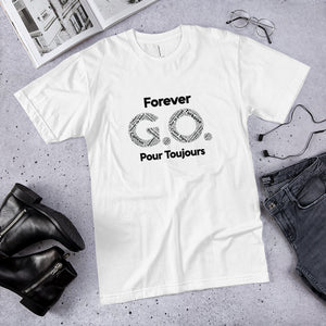 Unisex Jersey T-Shirt - Forever GO Reunion 2022 - Print front & back. (A Portion of the sale going to Charity Fund)