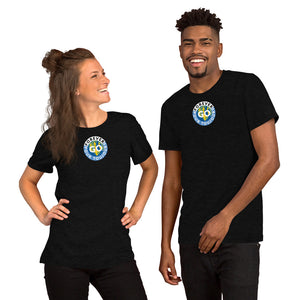 Short-Sleeve Unisex T-Shirt - Featuring Our New Forever GO Logo Patch