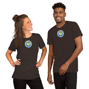 Short-Sleeve Unisex T-Shirt - Featuring Our New Forever GO Logo Patch